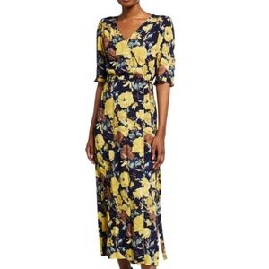 Sea New York Floral Wrap Dress